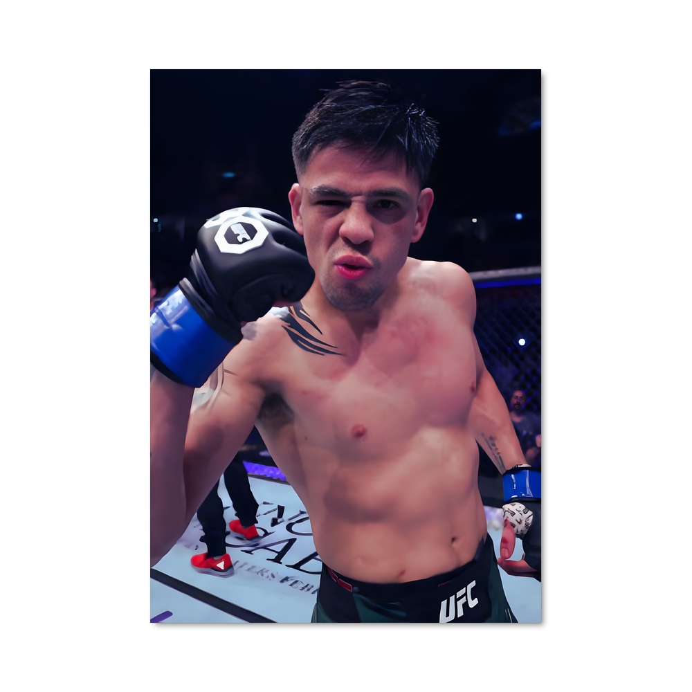Poster Brandon de moreno